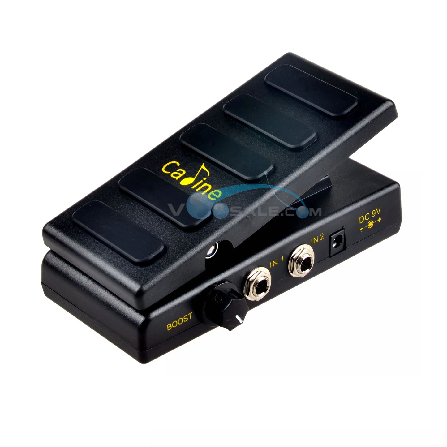 Pedal de Efeito para Guitarra, Canal Duplo e Entrada DC 9V - Caline CP-31P com Função Boost - Pedais Efeitos