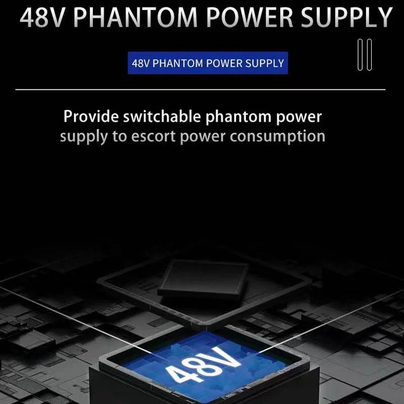 Mixer analógico 2 canais Q-12 - alimentação 48V e estéreo - Mixers