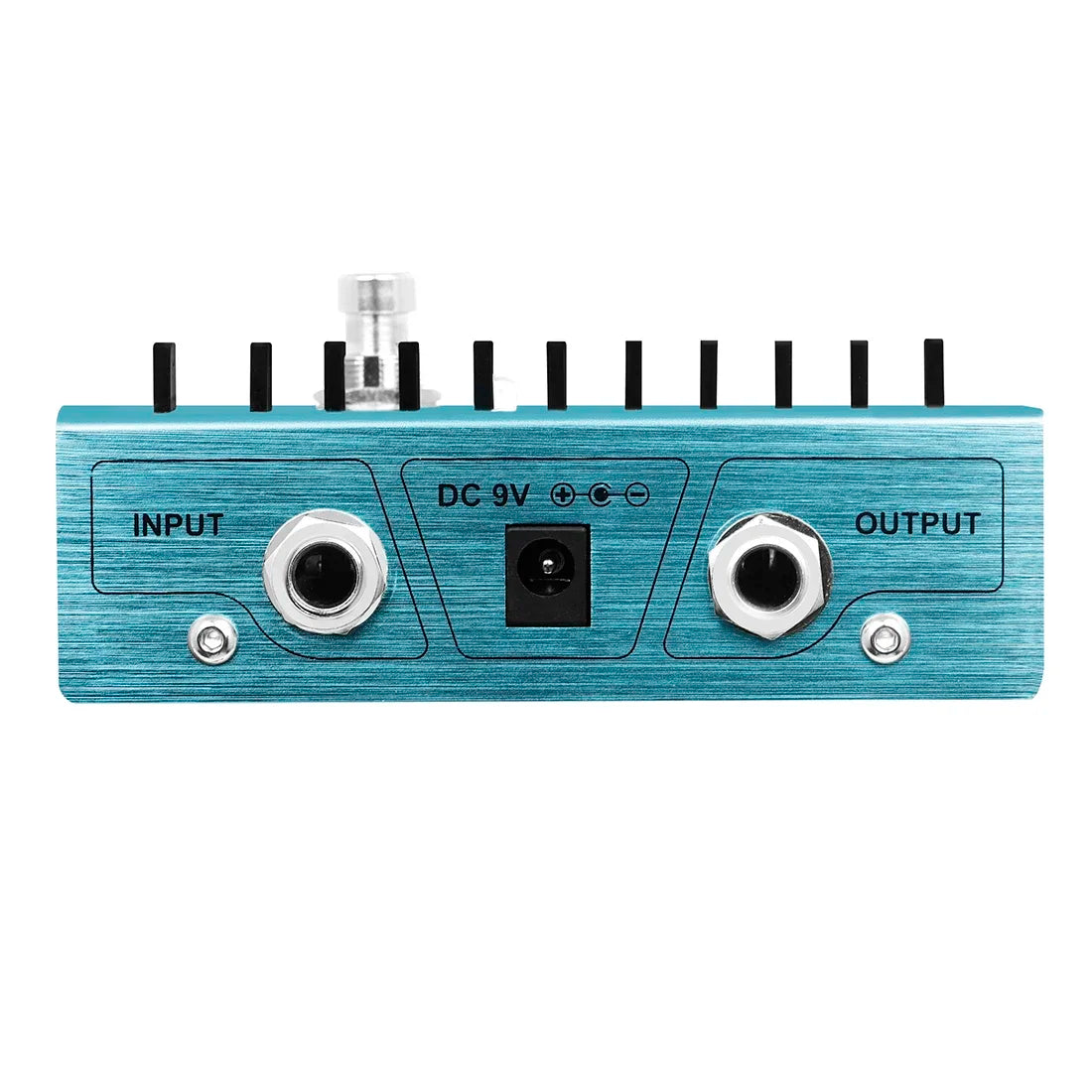 Pedal Equalizador para Guitarra IRIN AN-40 - 10 Bandas, Controle True Bypass, Knobs Ajustáveis - Pedais Efeitos