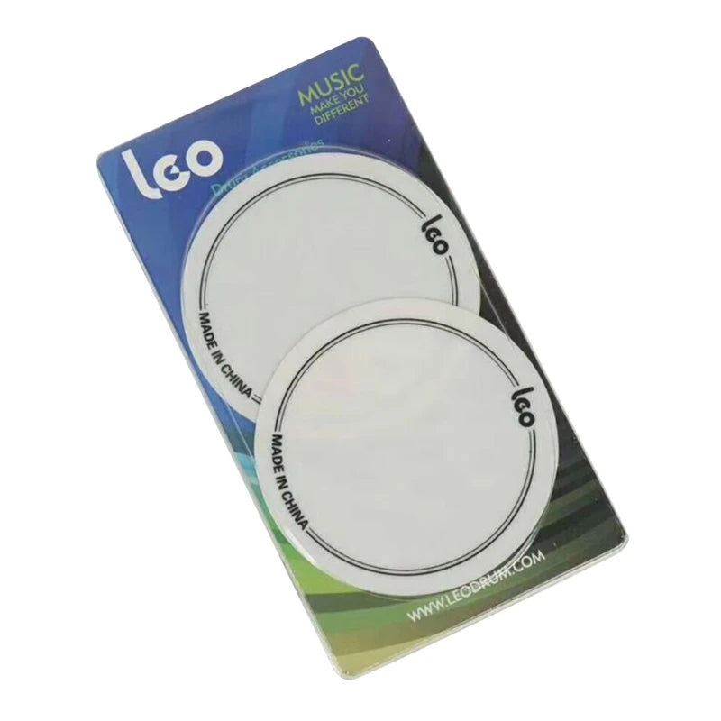 2 Pçs Protetor de Pele de Bumbo para Pedal Duplo/Singular - Acessórios Percussão