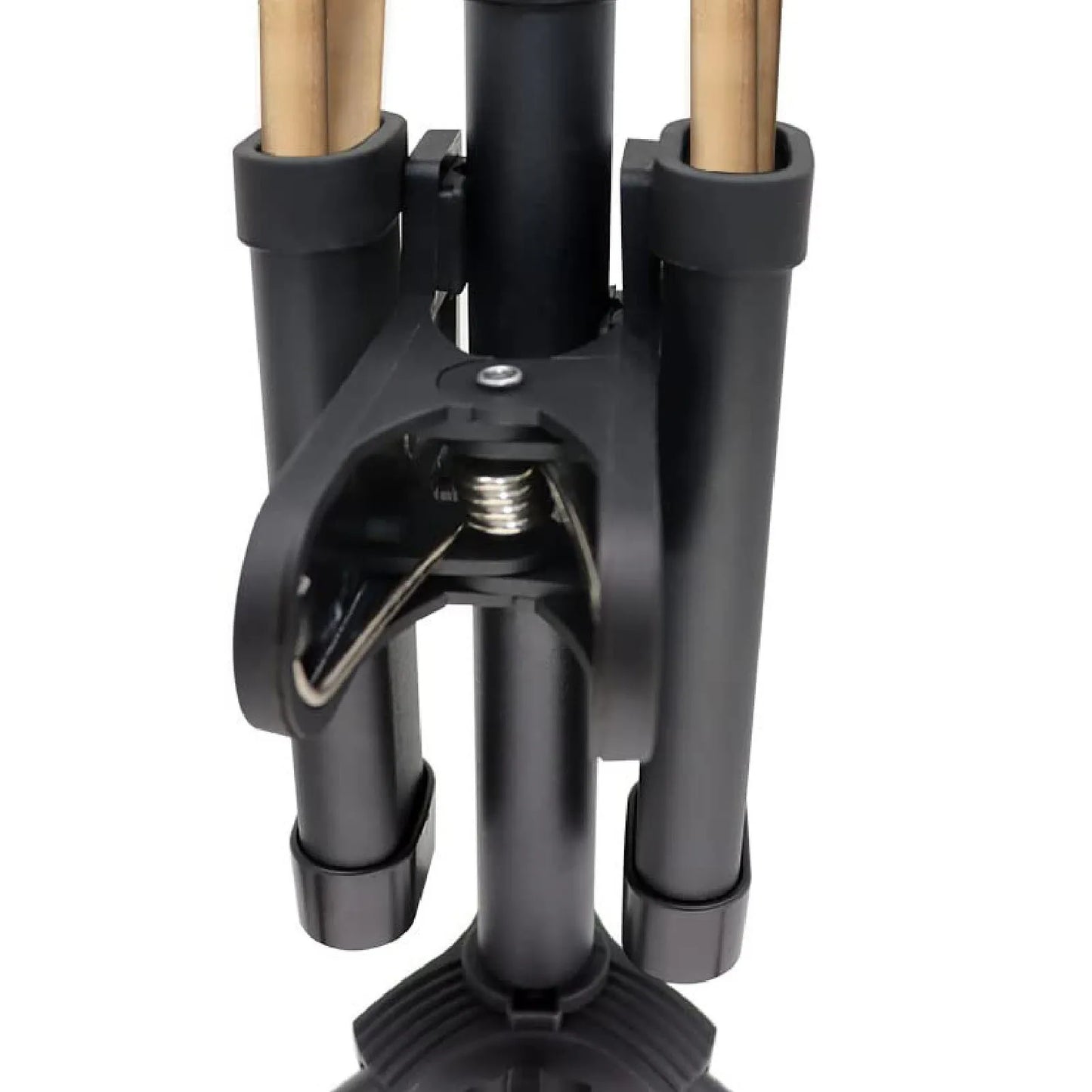 Suporte com Clipe Ajustável para 2 pares de Baquetas - Acessórios percussão