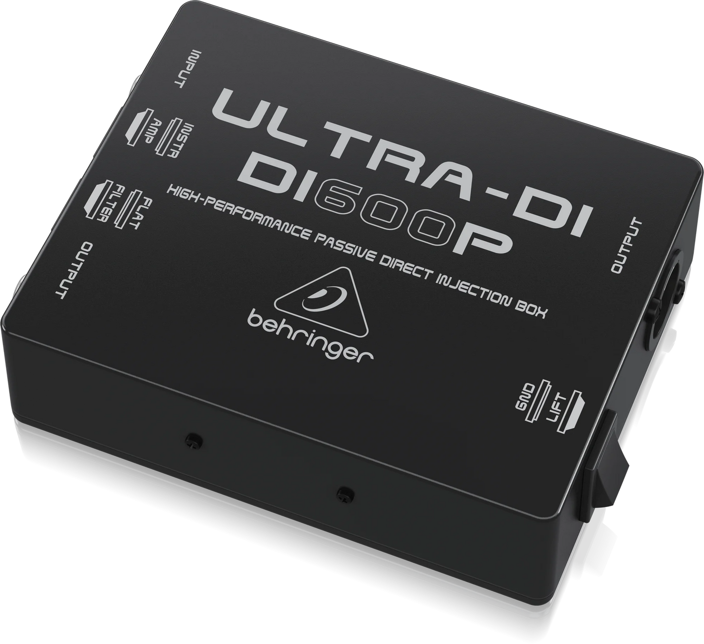 Direct box Behringer Ultra-DI DI600P - Conexão Direta de Instrumentos a Mesas de Som e Amplificadores - Periféricos acessórios auxiliares