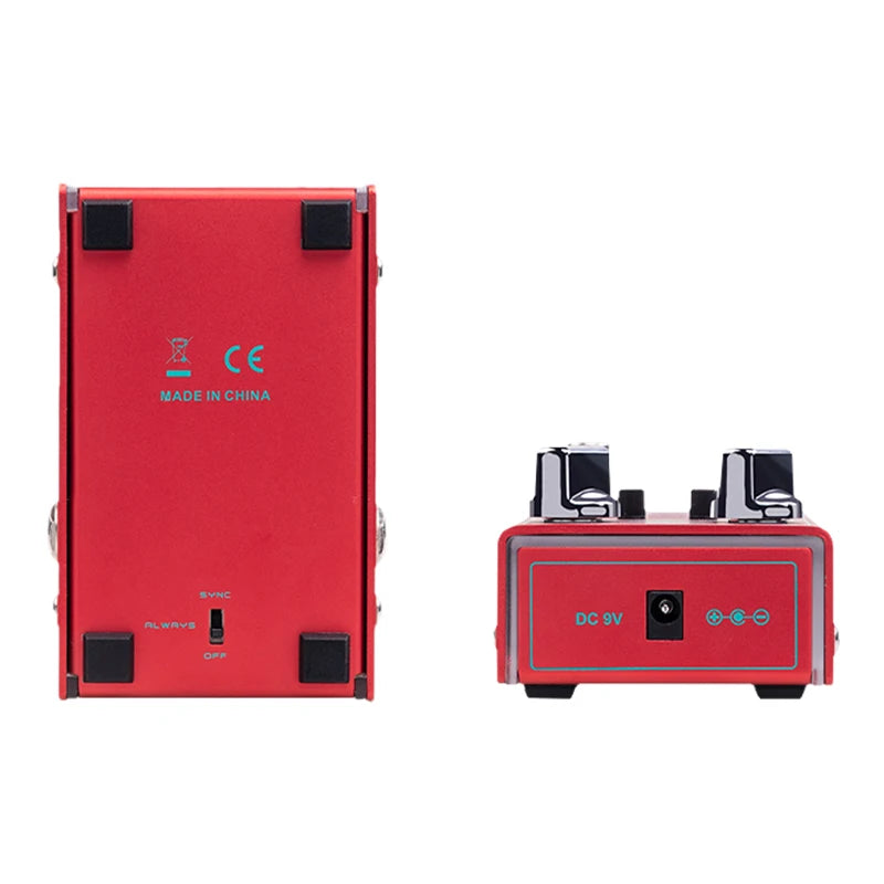 Pedal Distortion Metal High Gain JOYO R-17 DARK FLAME - 3 Bandas de EQ para guitarra - Pedal Efeito