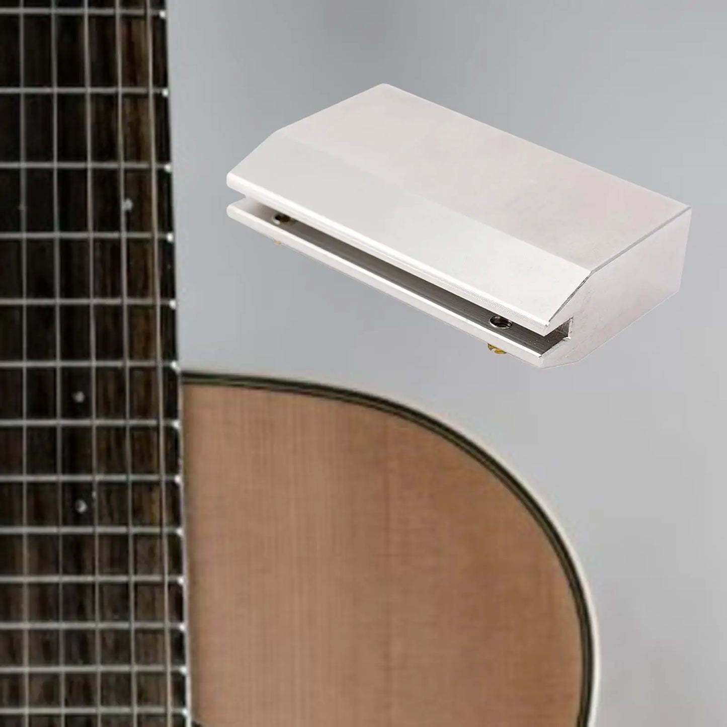 Ferramenta de Pressão para Trastes de Guitarra - Calha para Pressão de Trastes em Escala de Guitarra Elétrica e Baixo - Ferramentas