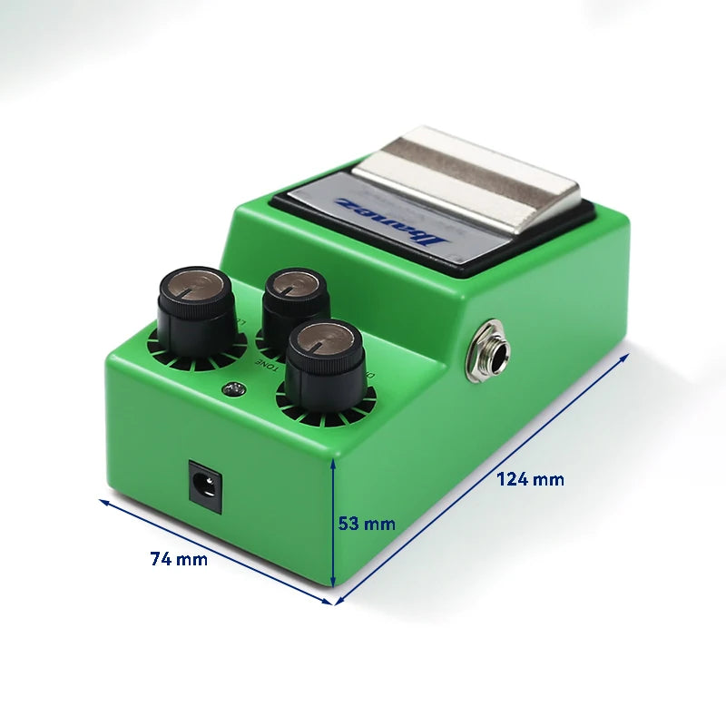 Pedal Tube Screamer Monoblock TS09 Ibanez - Classic Overdrive - Pedais
