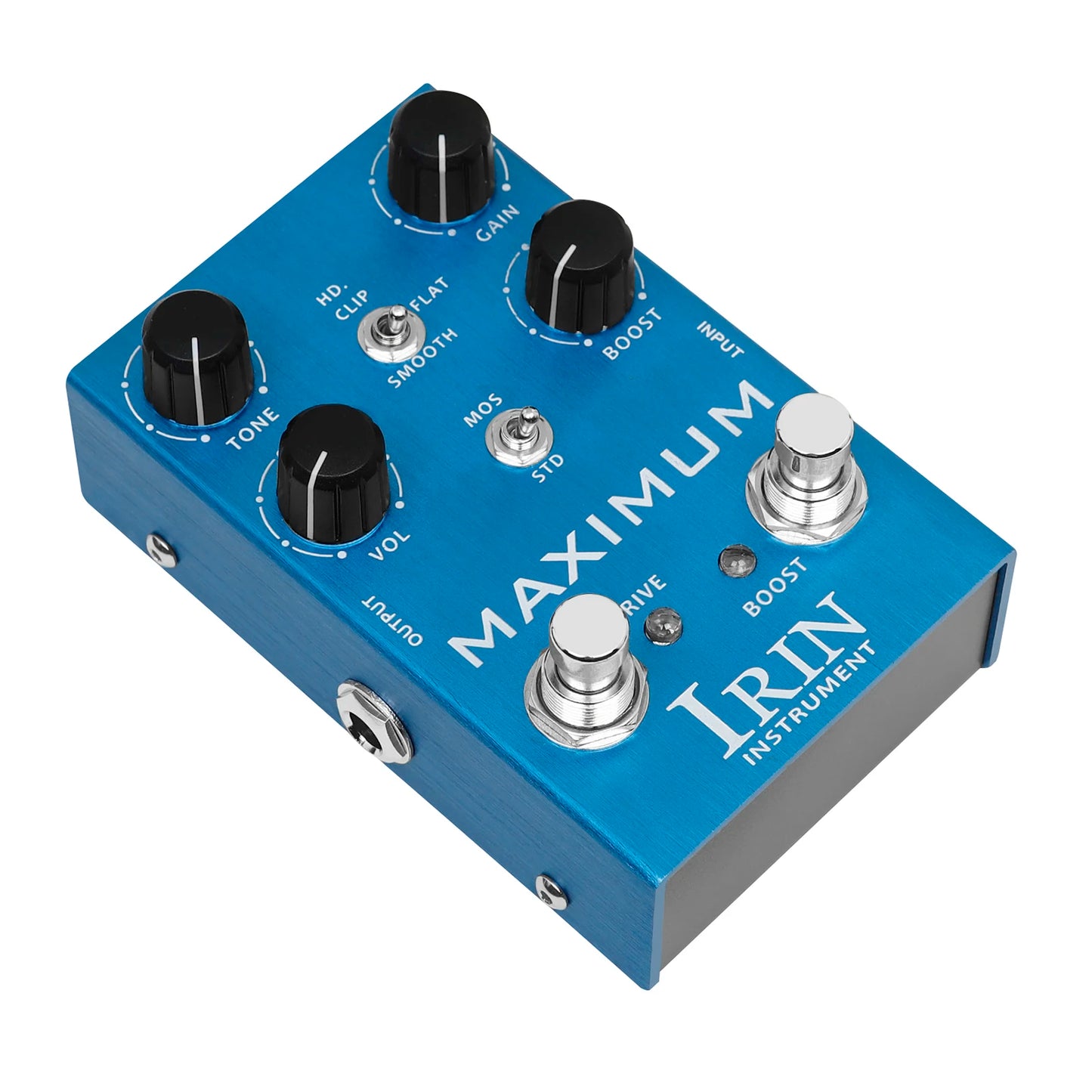 Pedal para guitarra Overdrive Máximo, Distortion Selvagem IRIN AN-41 - Pedais