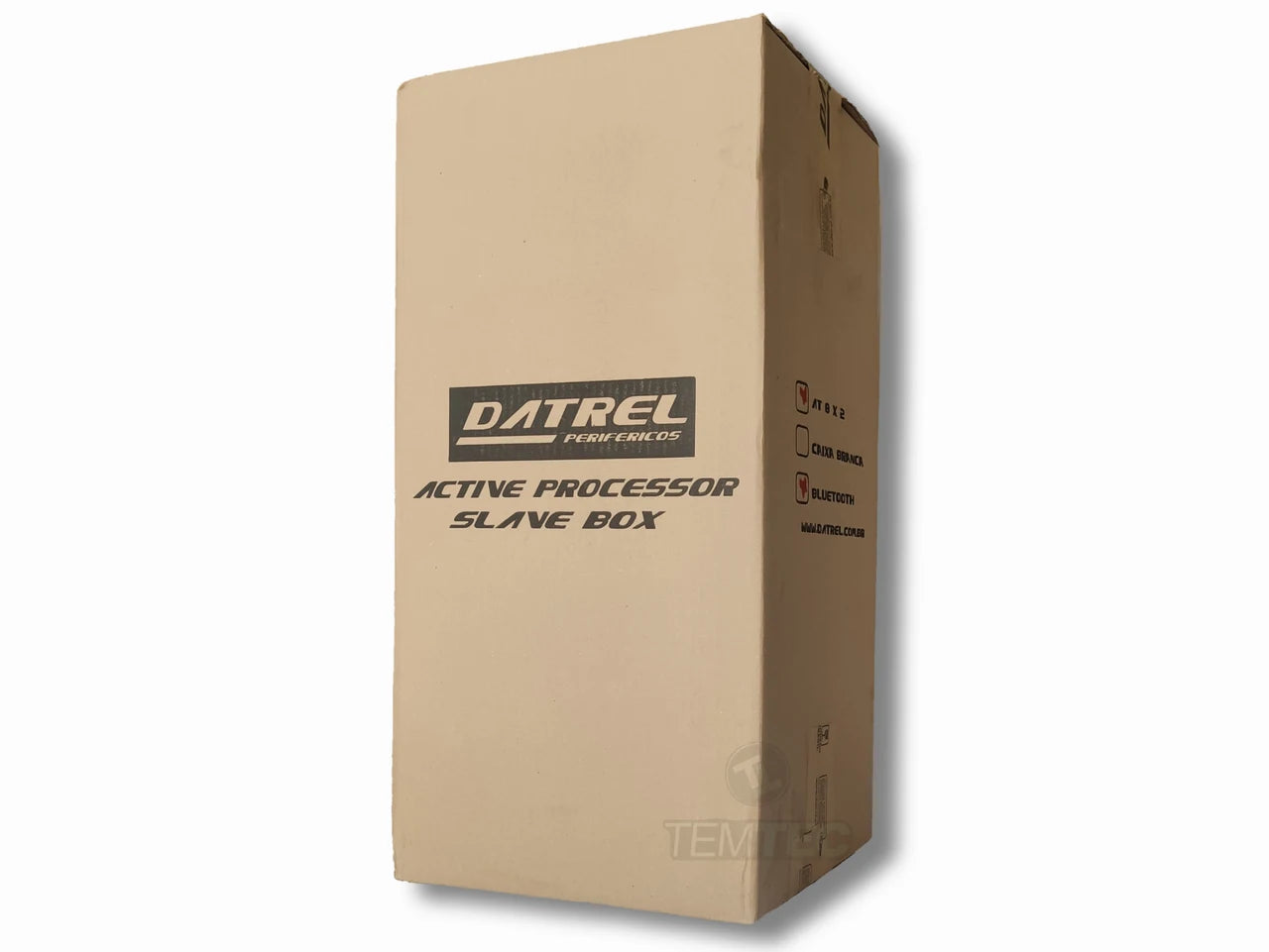 Caixa de Som Ativa Double 250W Datrel - Bluetooth Profissional - Áudio e Gravação