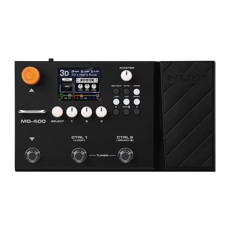 Pedal Multiefeitos para Guitarra Nux MG400 - Multiefeitos