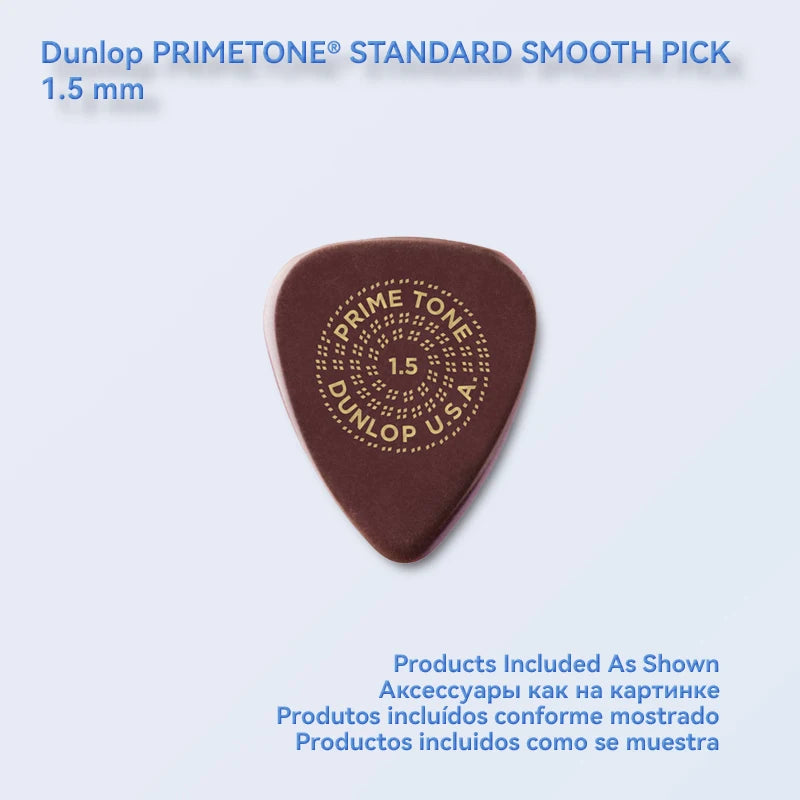 Palhetas Dunlop Primetone Standard Smooth 511R 0.73/0.88/0.96/1.0/1.3/1.5 mm - Acessórios Cordas