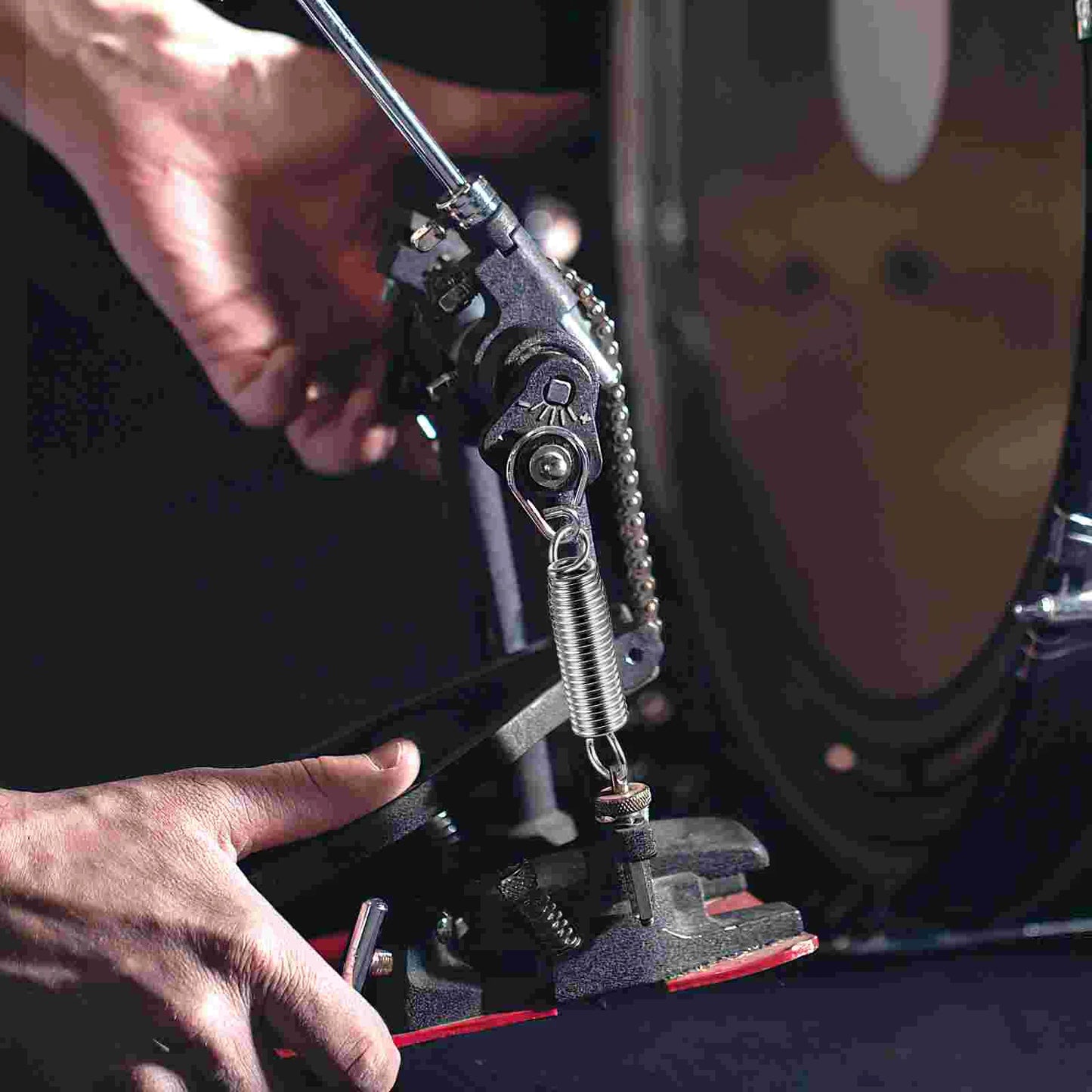 Mola de Aço Inoxidável para Pedal de Bateria - Acessórios para Instrumentos de Percussão