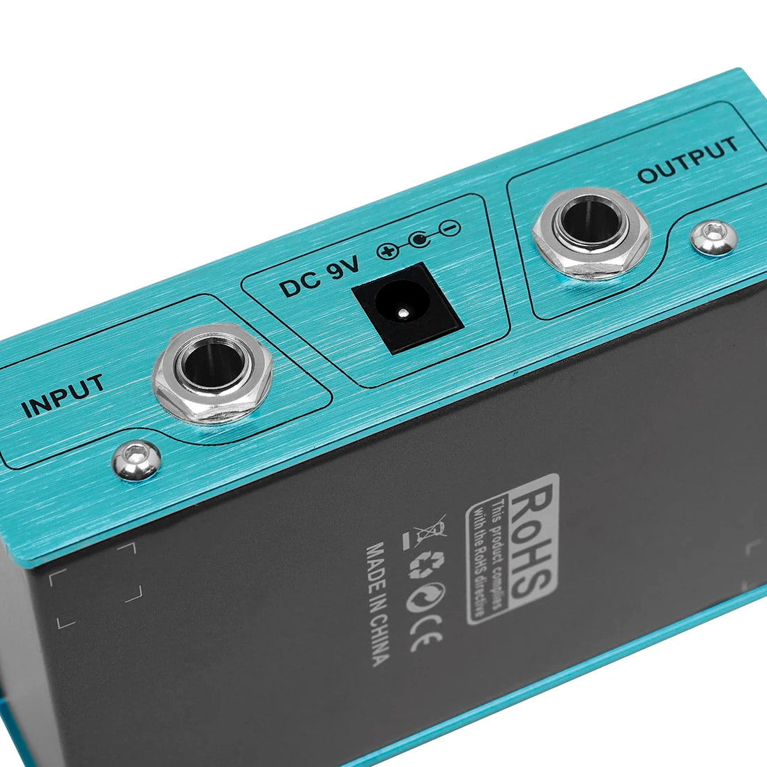Pedal Equalizador para Guitarra IRIN AN-40 - 10 Bandas, Controle True Bypass, Knobs Ajustáveis - Pedais Efeitos