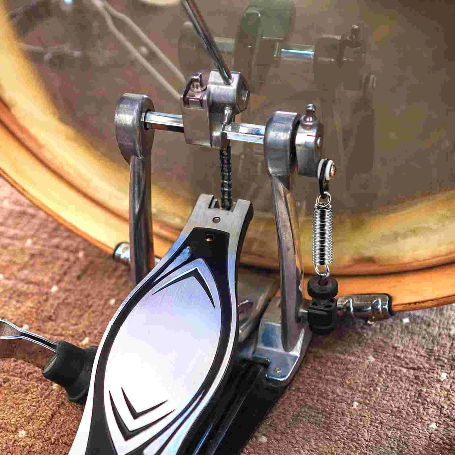 Mola de Aço Inoxidável para Pedal de Bateria - Acessórios para Instrumentos de Percussão