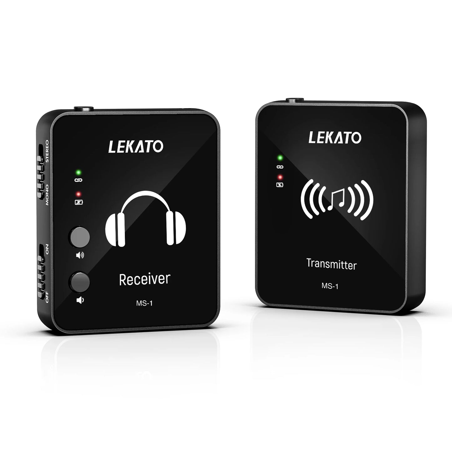 M-WAVE M8 WP-10 Sistema de Transmissão e Recepção sem Fio 2.4G para Monitor de Fone de Ouvido Estéreo/Mono - Gravação e Streaming Musical - Periféricos Acessórios