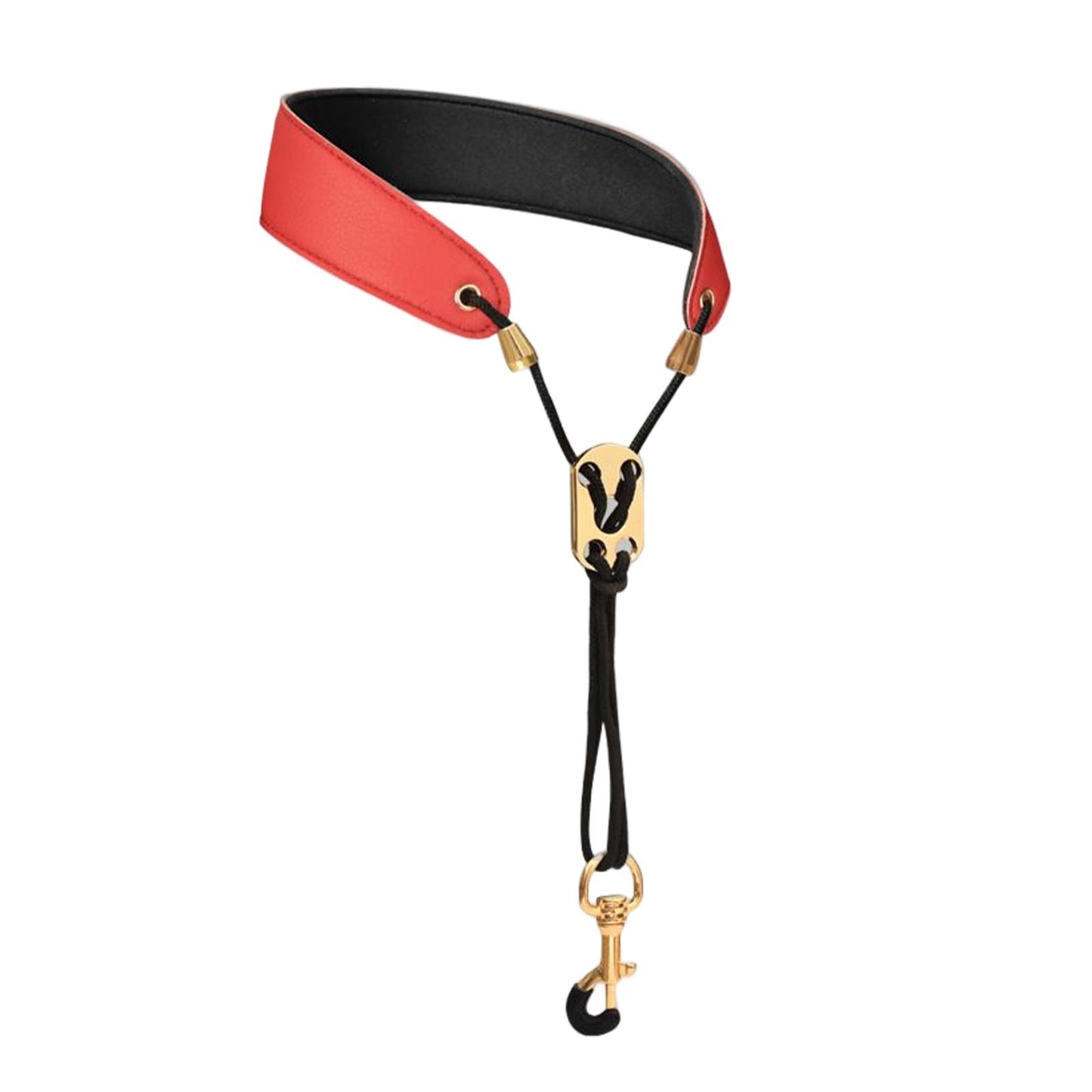 Correia de pescoço para saxofone com gancho de metal - saxofone e clarinete baixo - Acessórios sopro