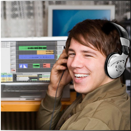 Fones de Ouvido de Alta Performance Behringer HPS3000 - Graves em Alta Definição, Conector de 1/8" e Adaptador de 1/4" - Acessórios auxiliares
