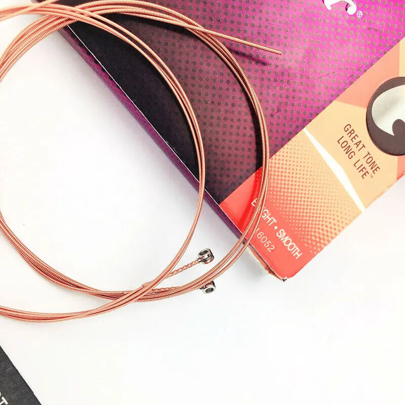 Cordas para Guitarra Elixir Nanoweb Phosphor Bronze - Modelos 16002, 16027, 16052, 16077 e 16102 - Acessórios cordas