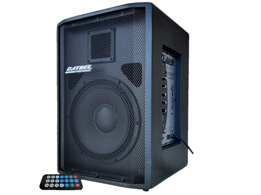 Caixa de Som Ativa Portátil Profissional Datrel 12" 250W - Áudio e Gravação