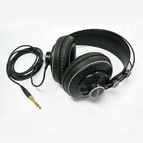 Fones de Ouvido Profissionais Superlux HD681B Semi-Abertos - Monitoramento Estéreo Dinâmico Hi-Fi com Cancelamento de Ruído para DJ - Áudio e Gravação