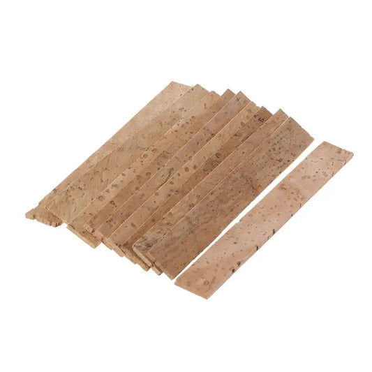 Kit Acessório de Substituição Saxofone Clarinete - Cortiça Bb Joint Rolhas Folhas 81x11x2mm, 10Pcs - Acessórios sopro reparo de Instrumentos Musicais