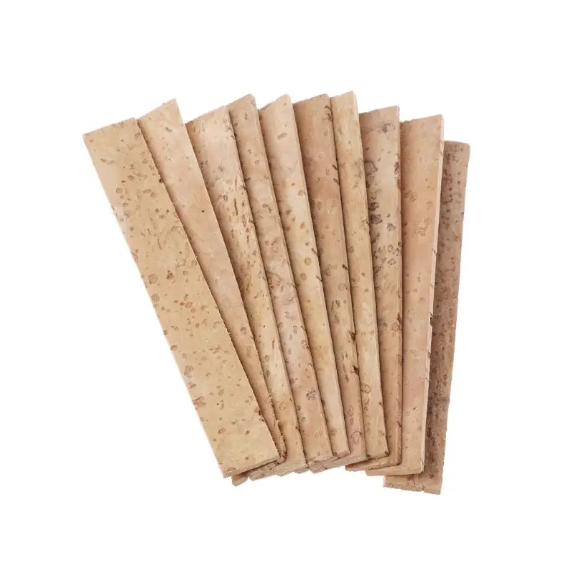 Kit Acessório de Substituição Saxofone Clarinete - Cortiça Bb Joint Rolhas Folhas 81x11x2mm, 10Pcs - Acessórios sopro reparo de Instrumentos Musicais