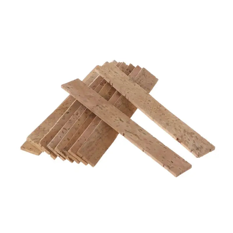 Kit Acessório de Substituição Saxofone Clarinete - Cortiça Bb Joint Rolhas Folhas 81x11x2mm, 10Pcs - Acessórios sopro reparo de Instrumentos Musicais