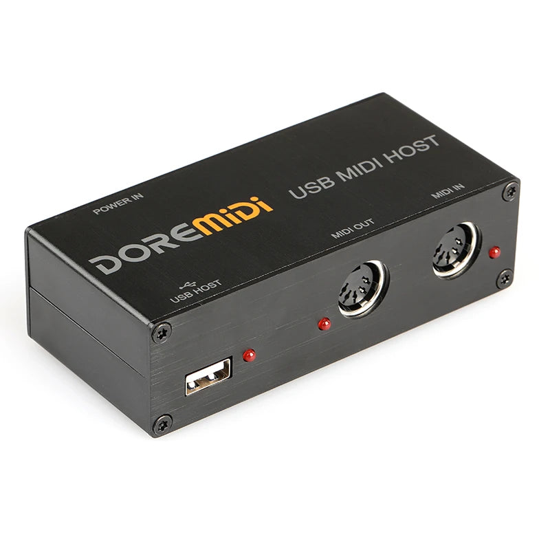 UMH-10 USB MIDI HOST Box Midiplus 16 canais MIDI - Interface MIDI - Periféricos