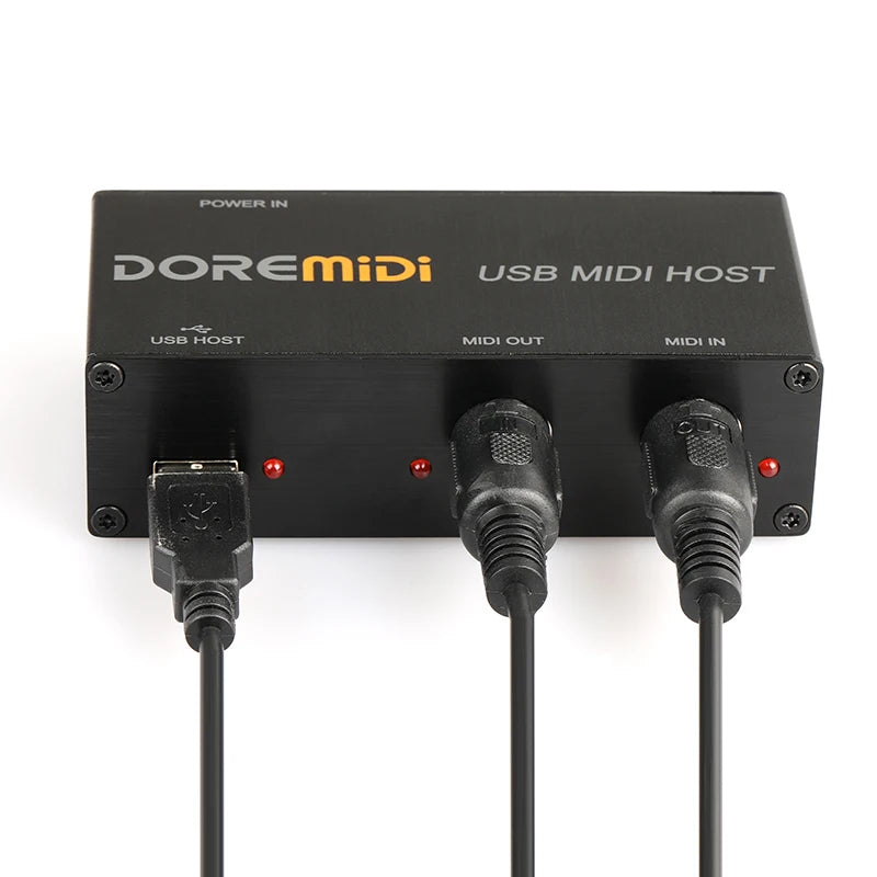 UMH-10 USB MIDI HOST Box Midiplus 16 canais MIDI - Interface MIDI - Periféricos