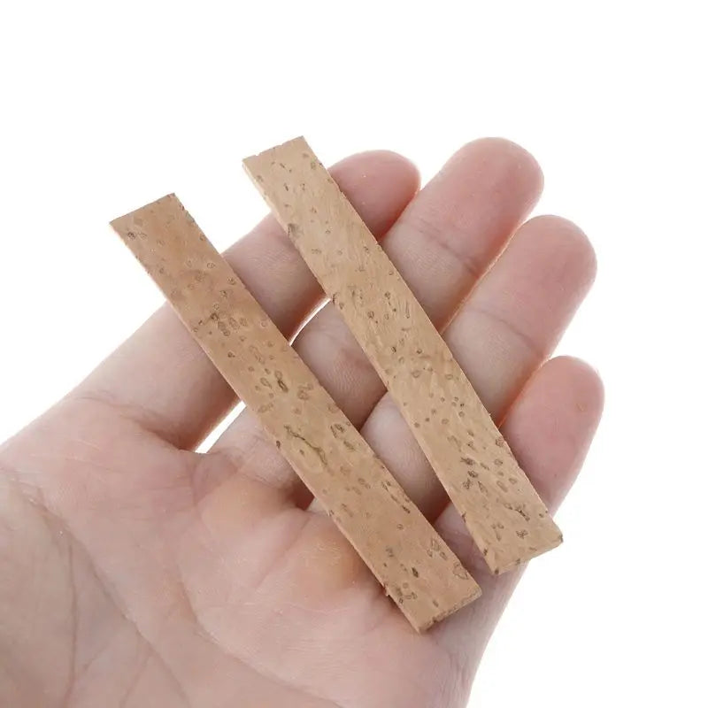 Kit Acessório de Substituição Saxofone Clarinete - Cortiça Bb Joint Rolhas Folhas 81x11x2mm, 10Pcs - Acessórios sopro reparo de Instrumentos Musicais