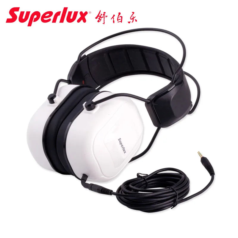 Fone de Ouvido Profissional Superlux HD665 - Ideal para Bateristas e Baixistas, Monitoramento e Gravação - Áudio e Gravação