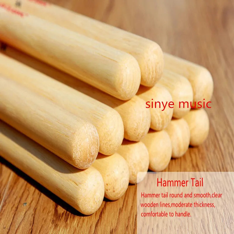 Par de Baquetas Profissionais Originais 5A, 5B e 7A em Hickory Americano Vic Firth - Acessórios percussão