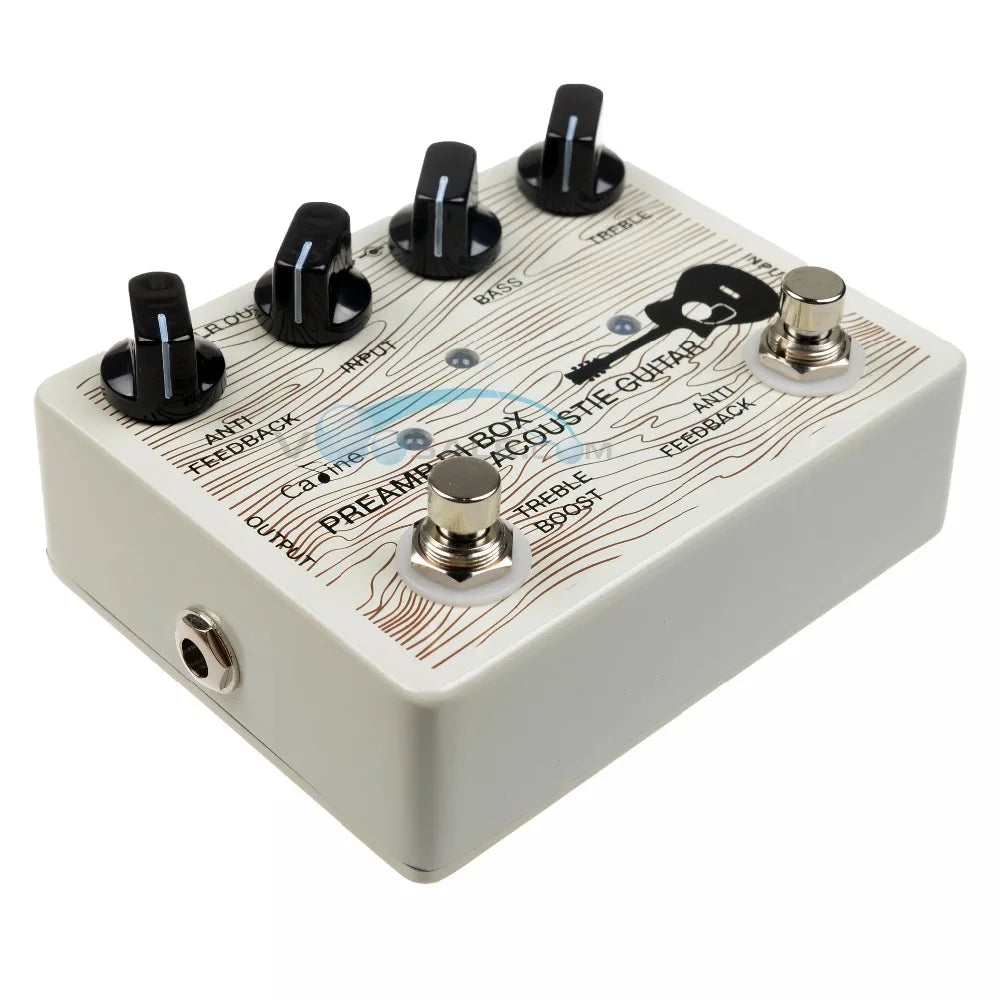 DI Box para Guitarra Acústica Caline CP-67 – Pedal de Efeito com True Bypass, 9V - Pedais