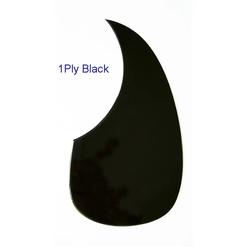 Pickguard Personalizado Pleroo - Borda Chanfrada Elegante, Formato Gota e Multicores para Guitarra Acústica - Acessórios cordas