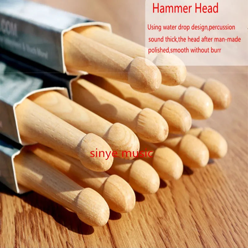 Par de Baquetas Profissionais Originais 5A, 5B e 7A em Hickory Americano Vic Firth - Acessórios percussão