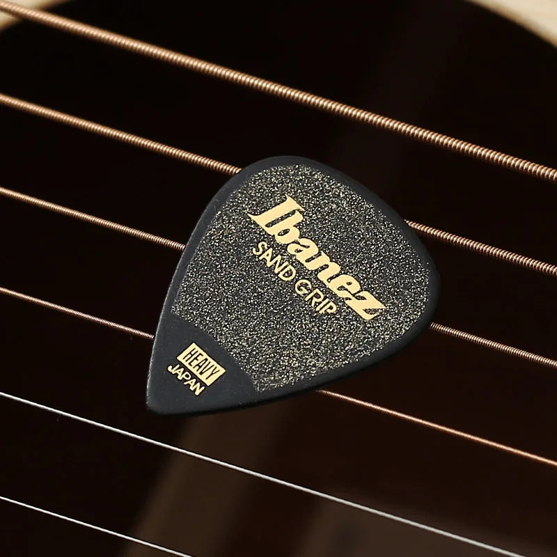Palhetas de Guitarra Ibanez Grip Wizard Series Sand Grip Antiderrapante 0.8/1.0/1.2mm - Acessórios cordas
