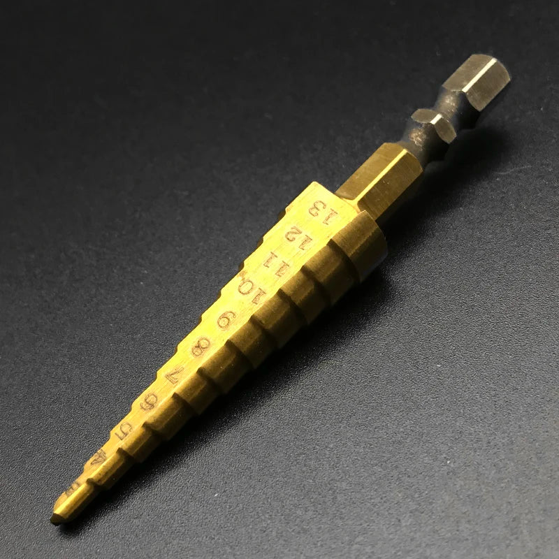 Reamers 3-13MM 5-16MM para para Luthier - Instalação de Captadores, Equalizador ou Cabeçote de Máquina de Afinar Guitarra - Ferramentas