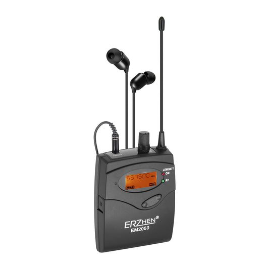 Receptor e Transmissor com Acessórios - EM2050 Sistema In-Ear Sem Fio para Monitoramento de Palco e Instrumentos Musicais – Acessórios cordas