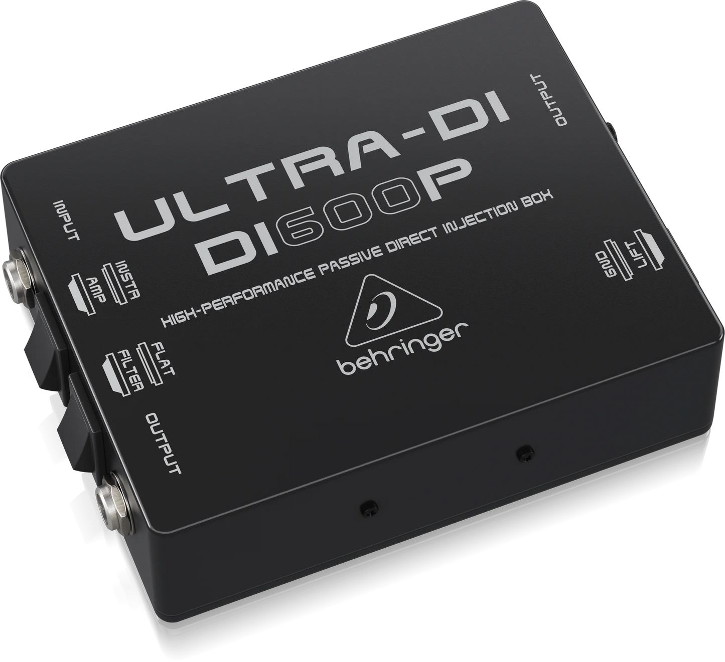 Direct box Behringer Ultra-DI DI600P - Conexão Direta de Instrumentos a Mesas de Som e Amplificadores - Periféricos acessórios auxiliares
