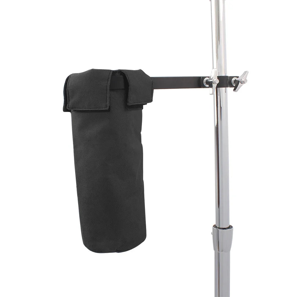 Bolsa Suporte para Baquetas de Bateria Case Cilíndrica Preta 600D Oxford - Acessórios Percussão