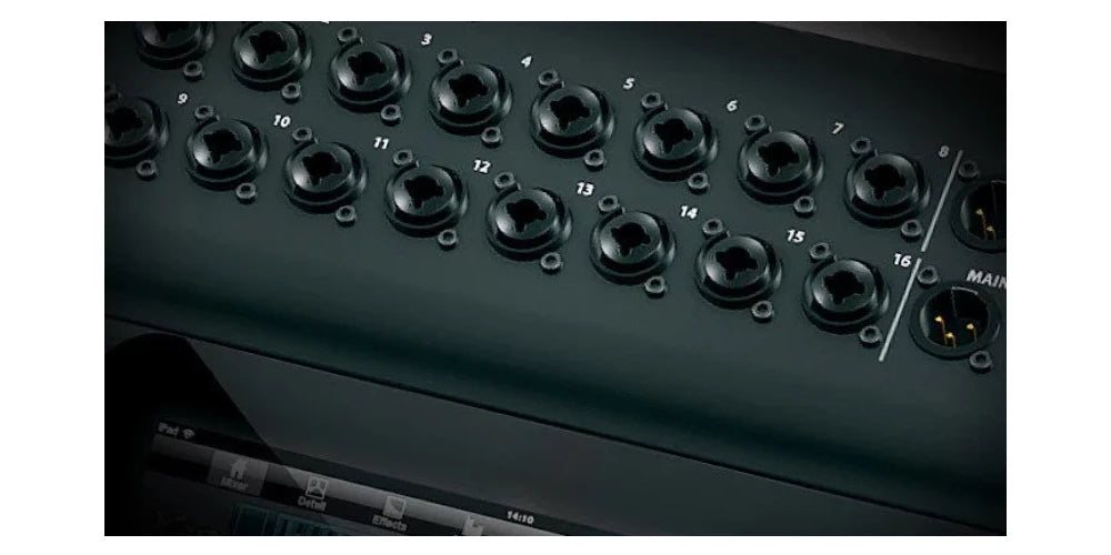 Mixer Digital de 18 Canais Behringer X Air X18 - Controlado por Tablet para iPad/Android com 16 Preamps Midas Programáveis por Ganho - Mixers