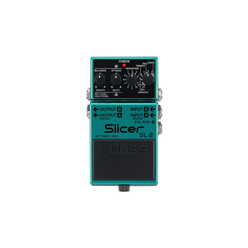 Pedal Slicer BOSS SL-2 – Processador de Padrões de Áudio para Guitarra e Acessórios de Efeito - Pedais