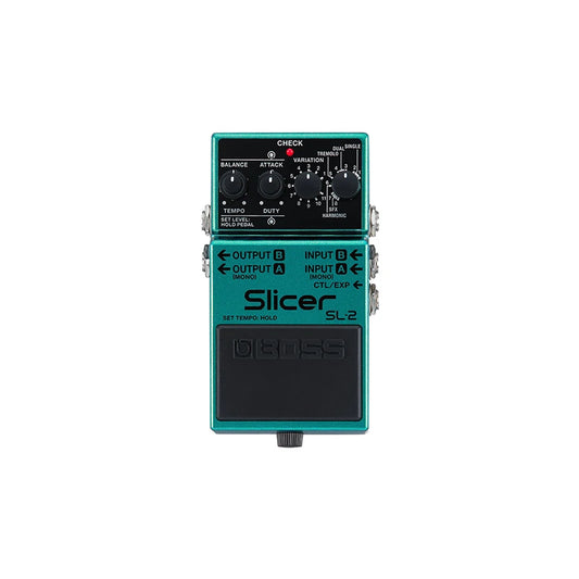 Pedal Slicer BOSS SL-2 – Processador de Padrões de Áudio para Guitarra e Acessórios de Efeito - Pedais