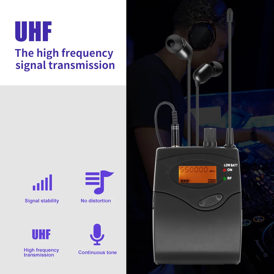 Sistema G4 In-Ear Sem Fio para Monitoramento de Palco - Receptor, Transmissor - Acessórios cordas