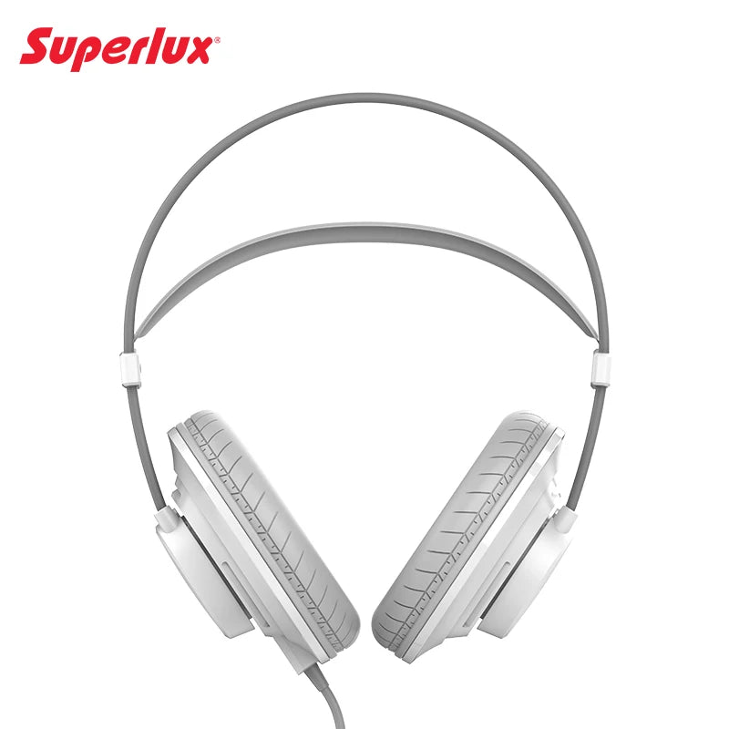 Fones de Ouvido Profissionais Superlux HD672 - Leves, Semi-Abertos e Over-Ear para Apreciação Musical - Áudio e Gravação