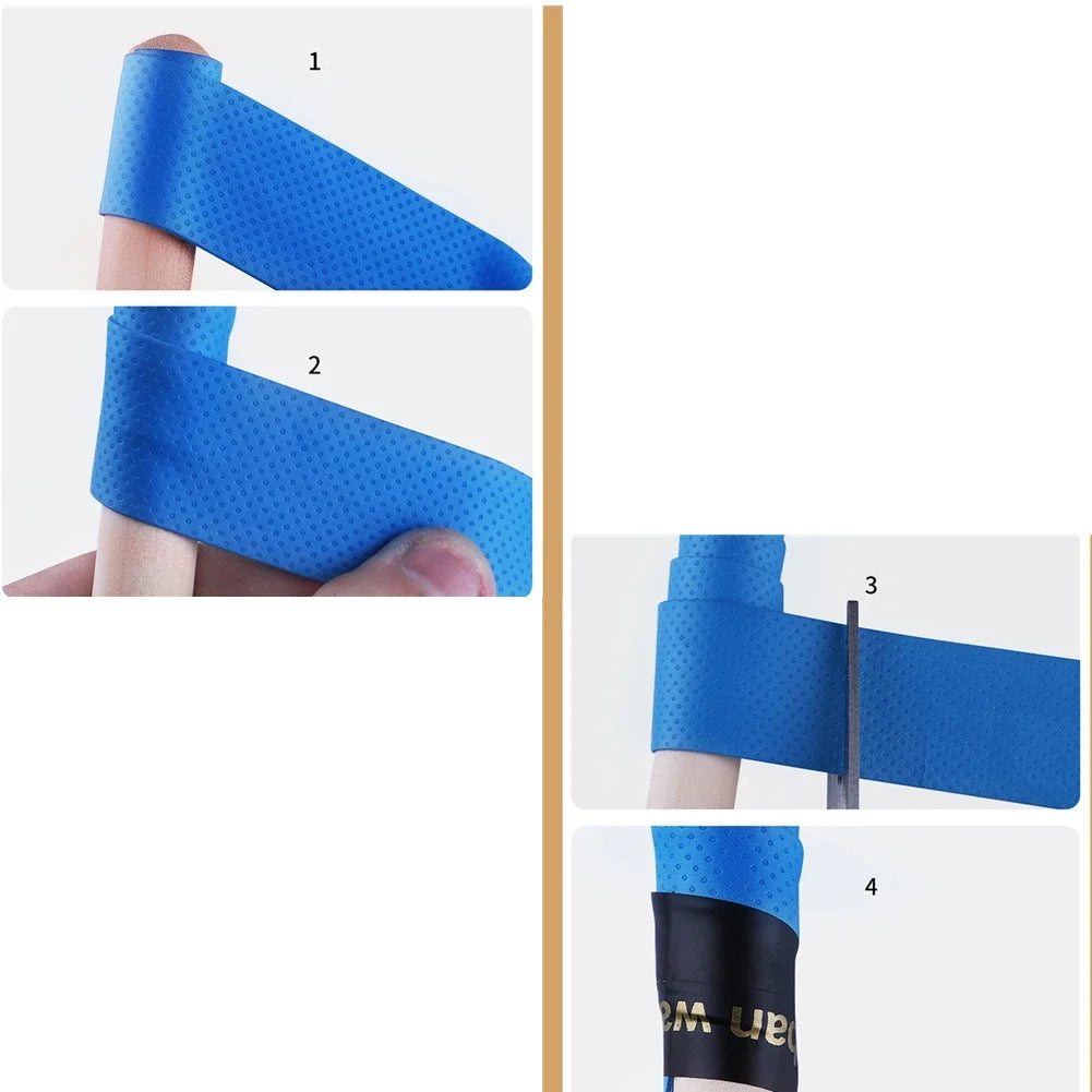 Empunhaduras Anti-deslizantes para Baquetas 7A, 5A, 5B e 7B - Fita de Alta Qualidade em PU, Absorve Suor - Acessórios percussão