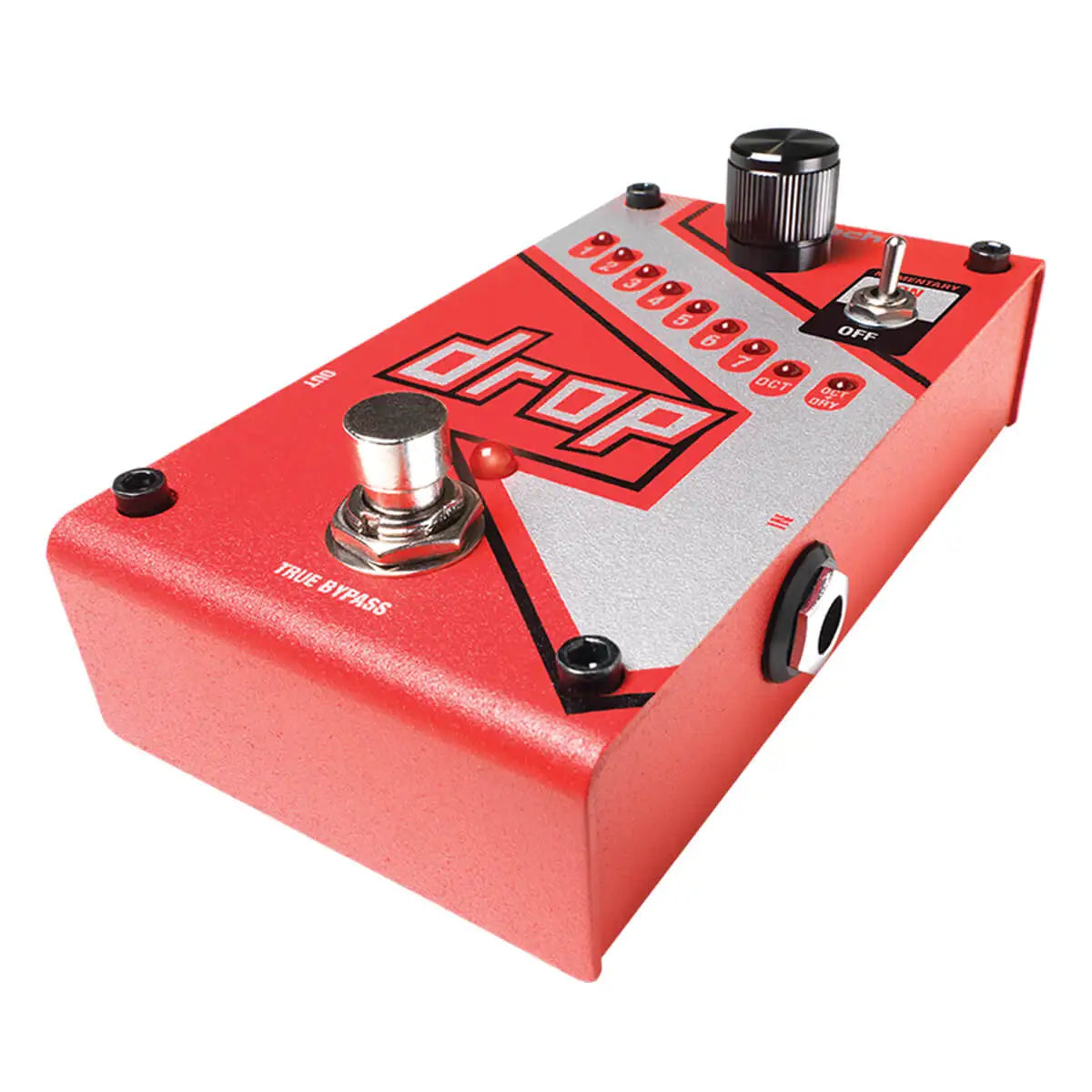 Pedal DIGITECH Drop - Pedal Polifônico Dedicado de Drop Tune com Interruptor Momentâneo/Com Latch - Pedais