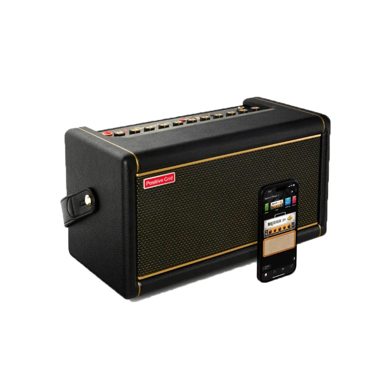 Amplificador de Guitarra Smart Positive Grid Spark 2 - 50W com Bluetooth - Áudio e Gravação