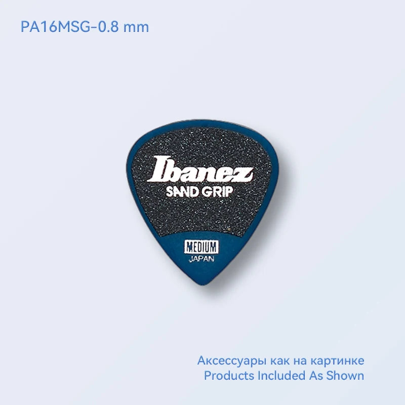 Palhetas de Guitarra Ibanez Grip Wizard Series Sand Grip Antiderrapante 0.8/1.0/1.2mm - Acessórios cordas