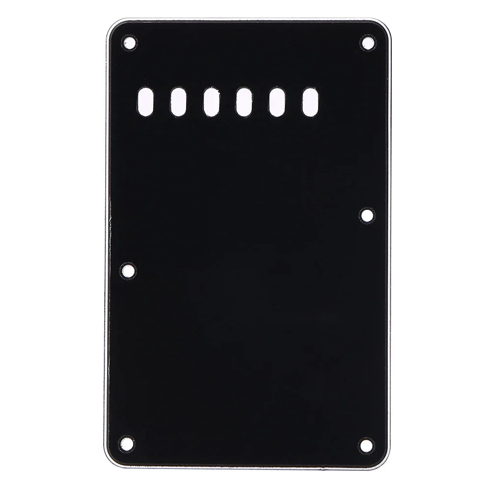 Placa traseira de Tremolo para Guitarra Elétrica com 6 Furos - Acessórios cordas