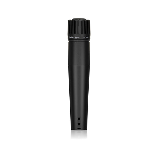 Microfone Dinâmico Cardióide BEHRINGER SL 75C - Alta Saída de Sinal para Vocais, Bateria e Guitarras - Microfones