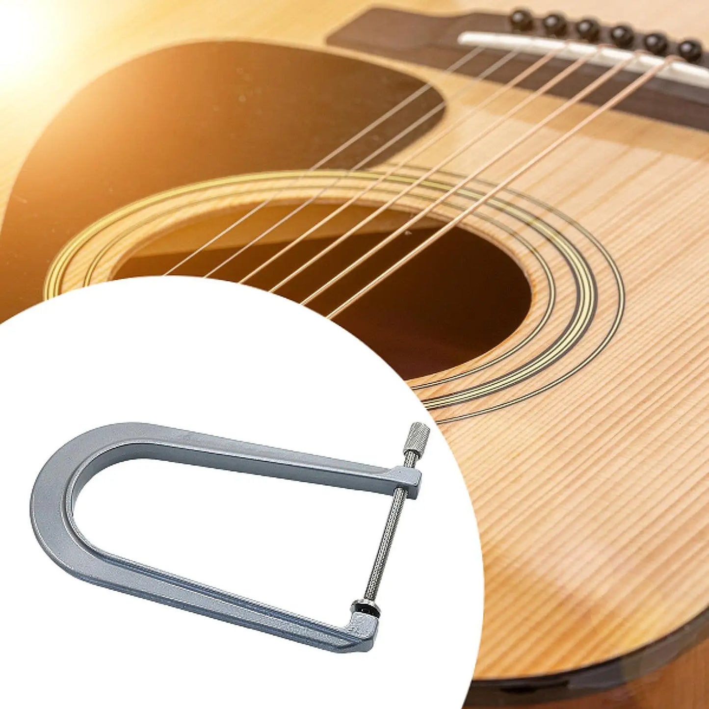 Grampo para Ponte de Guitarra - Ferramenta para Luthier, Acessórios para Fabricação de Guitarras